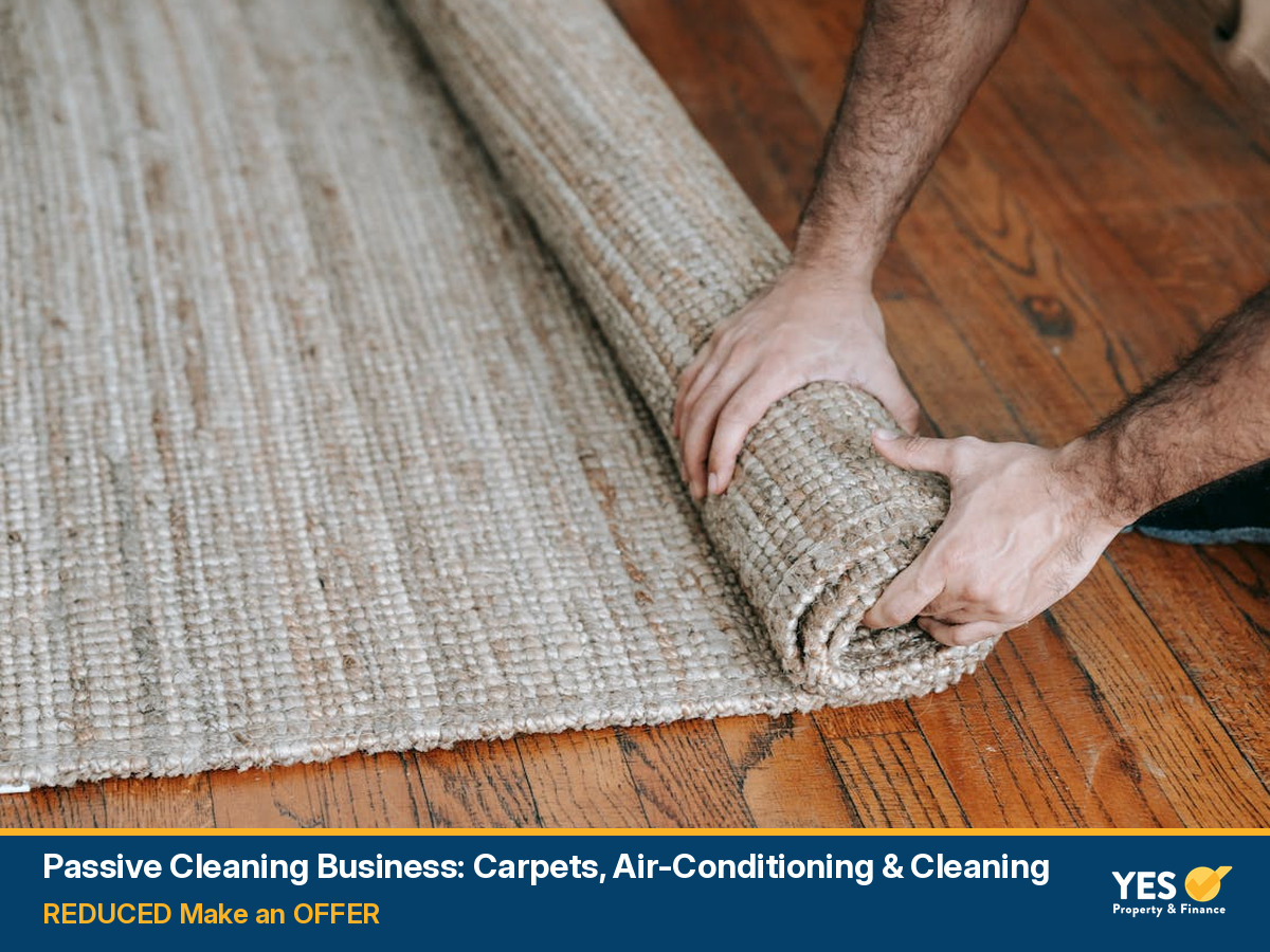 Passive Cleaning Business: Carpets, Air-Conditioning & Cleaning