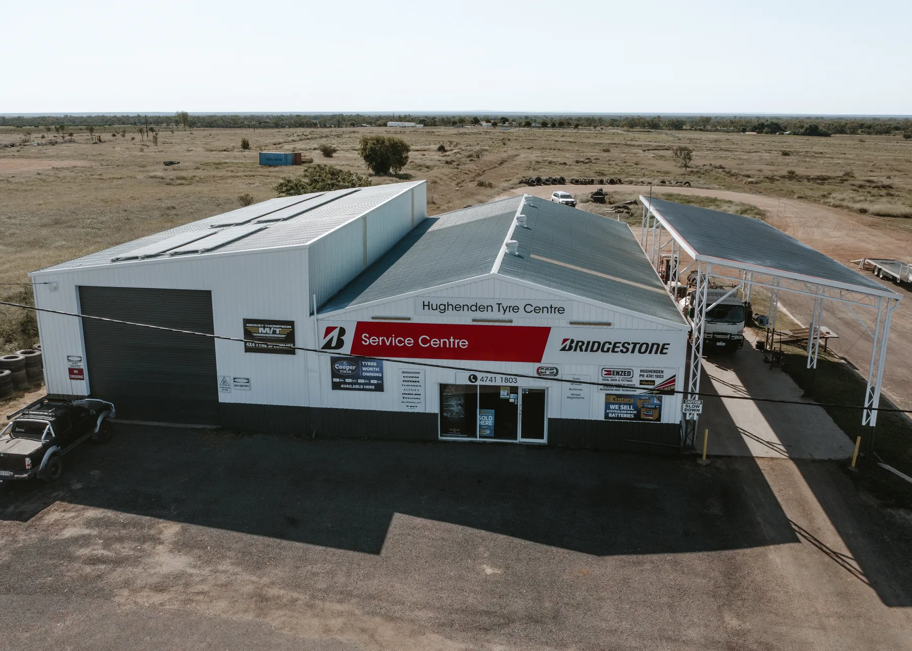 5 Richmond Hill Dr, Hughenden – Hughenden Tyre Centre premises