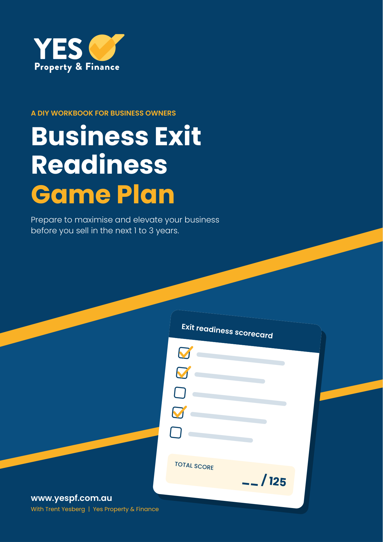 Business Exit Readiness Game Plan: the cover